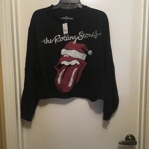 The Rolling Stones Black Sweater